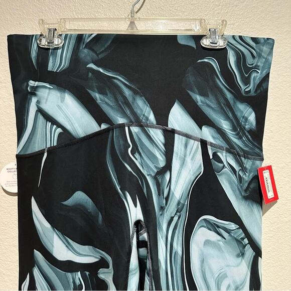 SPANX Leggings7/8 Marbled Blue Black SZ 1X NWT - Picture 6 of 13